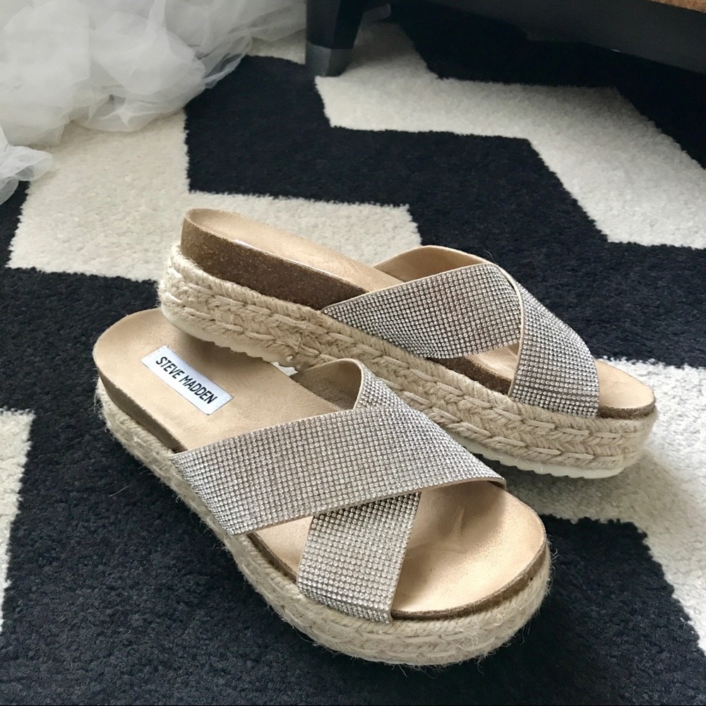Steve Madden Arran-R Platform Espadrille Sandal